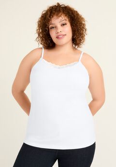 Plus Size Lace Camisole