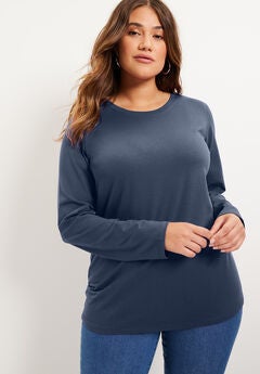 Long-Sleeve Crewneck One + Only Tee