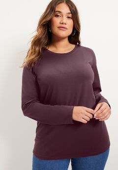 Long-Sleeve Crewneck One + Only Tee
