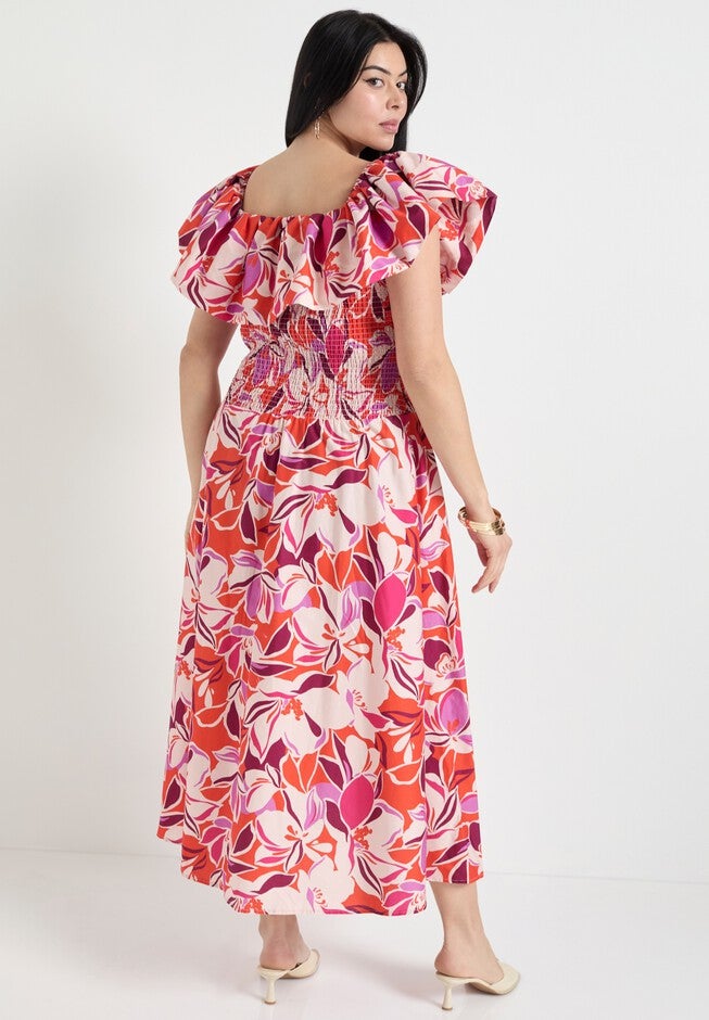 Smocked Bubble Dress, THE BLOOMS, on-hover image number null