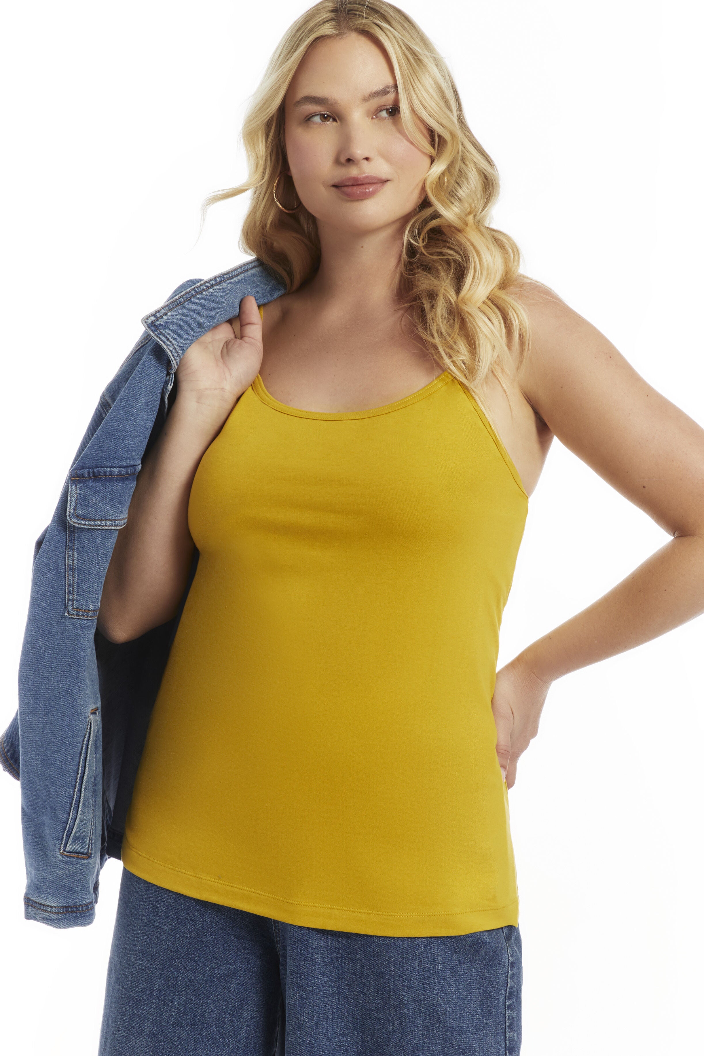 One+Only Bra Cami, GOLD FLAKE, alternate image number 3