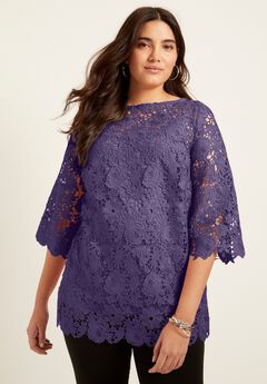 Allover Lace Top