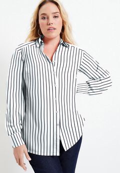 Plus Size White Vintage Blouses