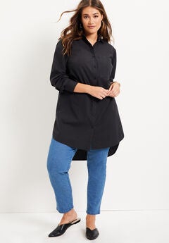 Plus Size Long Sleeve Shirts