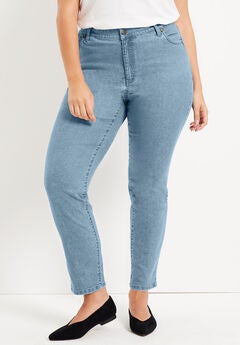 Curvie Fit Straight-Leg Jeans