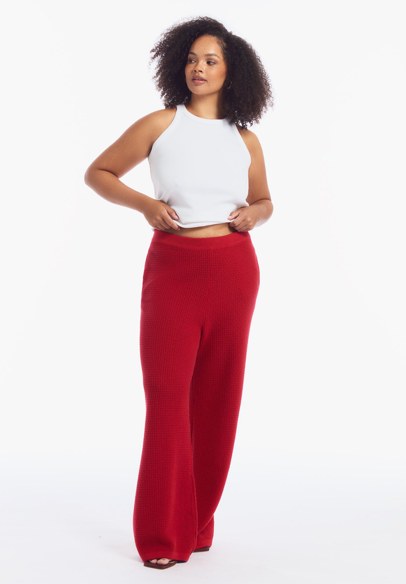 Knitted Sweater Pants