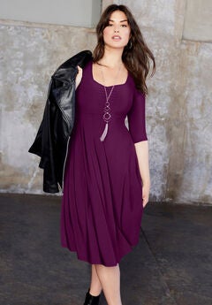 Sweetheart Swing Dress