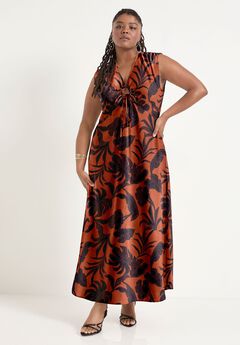 Empire Waist Midi Dress