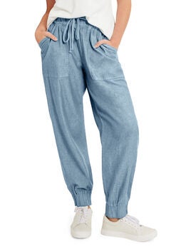 Plus Size Short Inseam Jeans