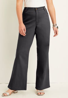 Curvie Fit Wide-Leg Jeans