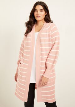 Open-Front Cardigan