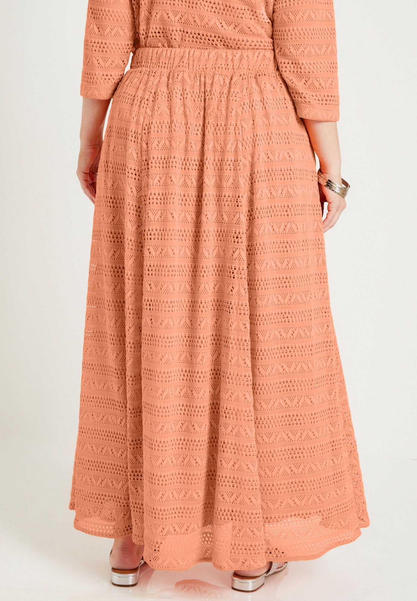 Lace Midi Skirt, , on-hover image number 1