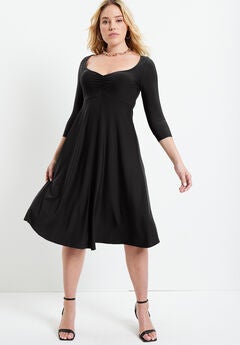 Plus Size Empire Waist Cocktail Dresses
