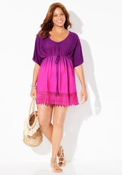 Plus Size Drawstring Dresses