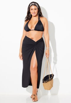 Pack & Go Wrinkle-Resistant Sarong Skirt Cover Up