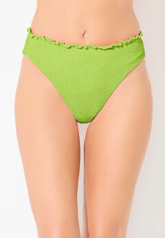 Crinkle Lettuce Trim Swim Brief