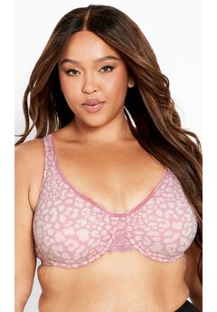 Smooth Caress Print Bra