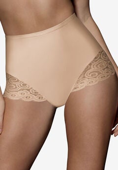 Shaping Brief with Lace Firm Control 2-Pack