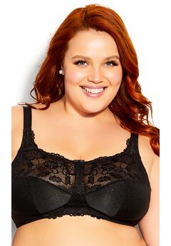 Lace Soft Cup Wire Free Bra