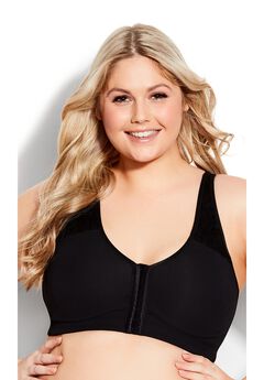 Comfort Cotton Wire Free Front Close Bra