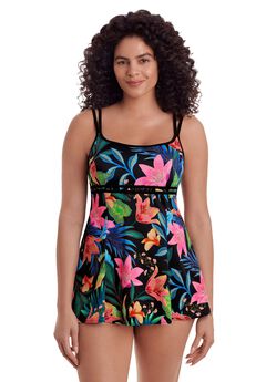 Empire Princess Seam Swimdress