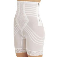 Extra Firm High Waist Thigh Shaper with Side Zipper