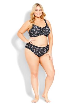 Microfiber Hi Cut Brief