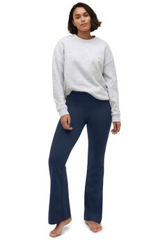 Cotton Spandex Bootcut Leggings