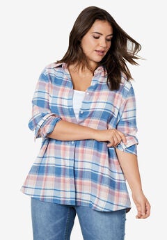 Plaid Flannel Shirt