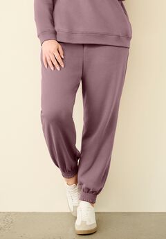 Plus Size Printed Joggers