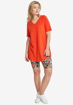 Stretch Knit Bike Shorts