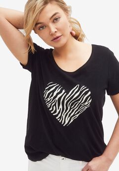 Plus Size Activewear T-Shirts