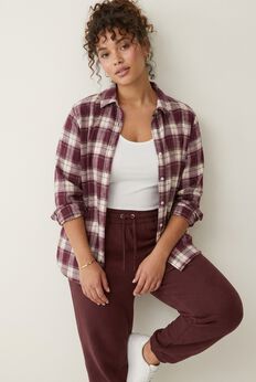 Plaid Flannel Shirt