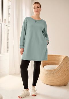 French Terry Tunic Dress