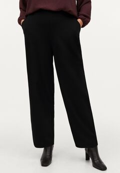 Pull On Relaxed Straight Leg Pant