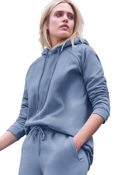 Plus Size Plain Hoodies