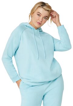 Hooded Fleece Boxy Sweatshirt