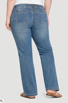 Plus Size Petite Bootcut Jeans