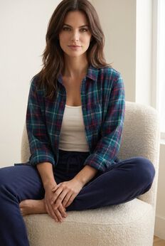 Plaid Flannel Shirt
