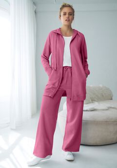 Wide Leg French Terry Sweatpant