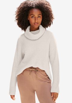 Chenille Turtleneck Sweater