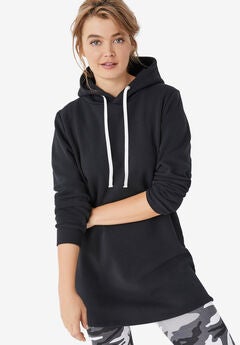 Hooded Sweatshirt Tunic