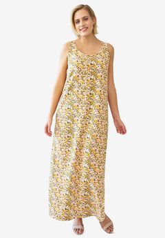 Sleeveless Knit Maxi Dress