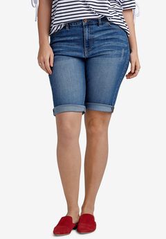 Denim Bermuda Shorts
