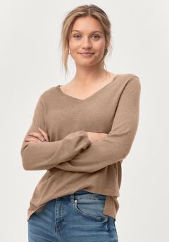 V-Neck Sweater Tunic