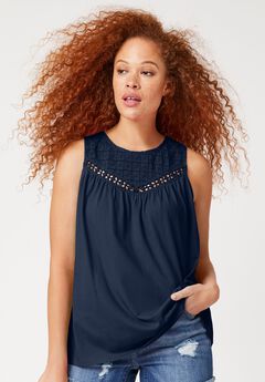 Crochet Lace Tank