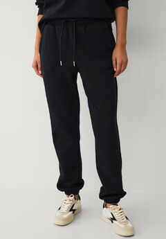 Drawstring Waist Fleece Sweatpants