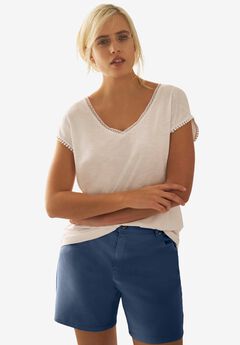 Plus Size Lightweight Summer Shorts