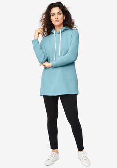 Hooded Sweatshirt Tunic