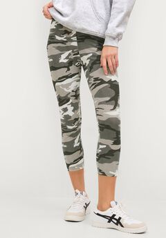 Cotton Spandex Capri Length Leggings